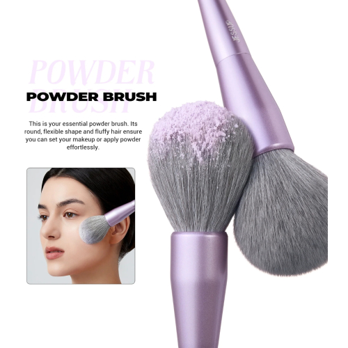 Jessup Beauty - *Everyday Glam* - Ensemble de pinceaux 5pc Flawless - T514