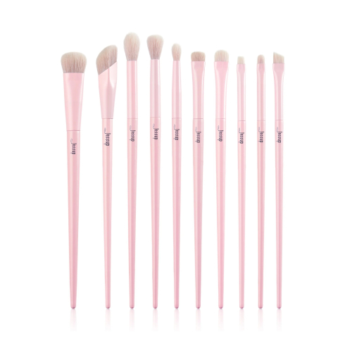Jessup Beauty - *Makeup Lover Collection IV* - Ensemble de 10 pinceaux - Crystal Pink