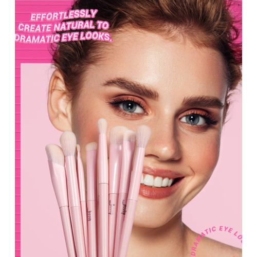 Jessup Beauty - *Makeup Lover Collection IV* - Ensemble de 10 pinceaux - Crystal Pink