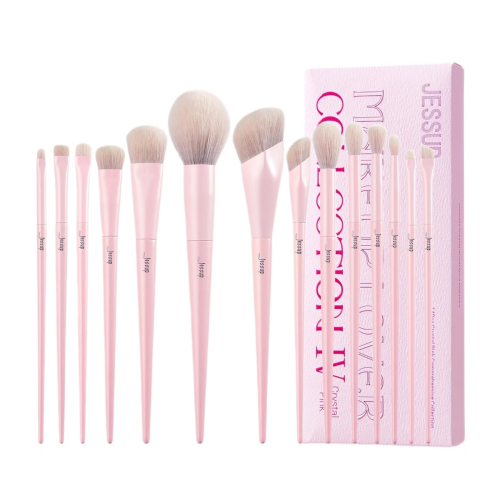 Jessup Beauty - *Makeup Lover Collection IV* - Lot de 14 pinceaux - Crystal Pink