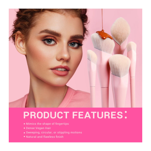 Jessup Beauty - *Makeup Lover Collection IV* - Lot de 14 pinceaux - Crystal Pink