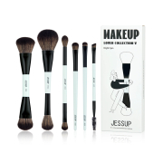 Jessup Beauty - *Makeup Lover Collection V* - Ensemble de 6 pinceaux - Bright Cyan