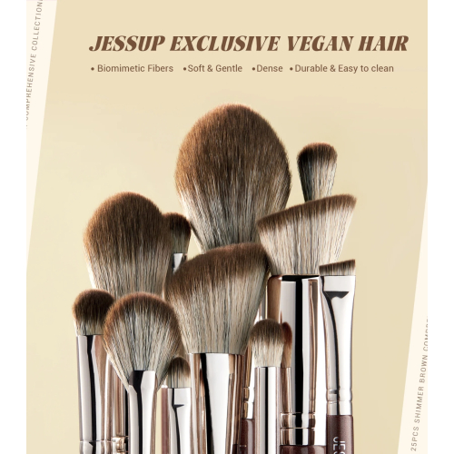 Jessup Beauty - *Master Collection* - Coffret de 25 pinceaux - Shimmer Brown