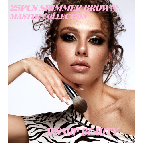 Jessup Beauty - *Master Collection* - Coffret de 25 pinceaux - Shimmer Brown