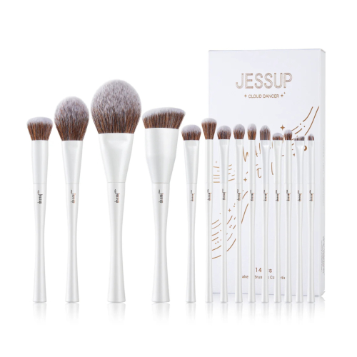 Jessup Beauty - Lot de 14 pinceaux - Cloud Dancer
