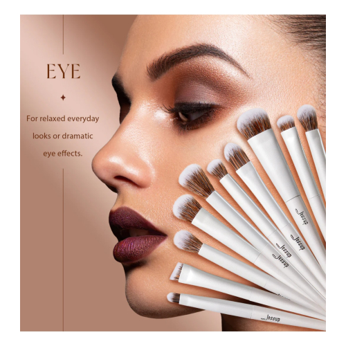 Jessup Beauty - Lot de 14 pinceaux - Cloud Dancer