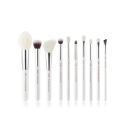 Jessup Beauty - Set de pinceaux 10 pcs - T243: White/Silver