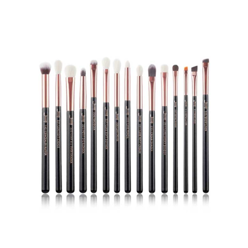 Jessup Beauty - Set de pinceaux 15 pcs - T157: Black/Rose Gold