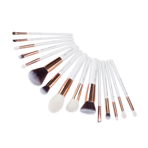 Jessup Beauty - Ensemble de 15 pinceaux - T220: White/Rose Gold