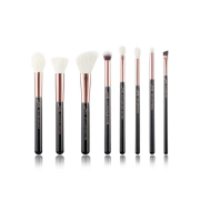 Jessup Beauty - Set de pinceaux 8 pcs - T158: Black/Rose Gold