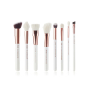 Jessup Beauty - Ensemble de 8 pinceaux - T219: White/Rose Gold