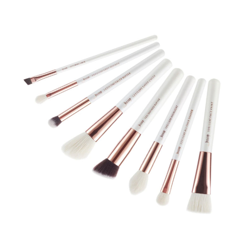 Jessup Beauty - Ensemble de 8 pinceaux - T219: White/Rose Gold