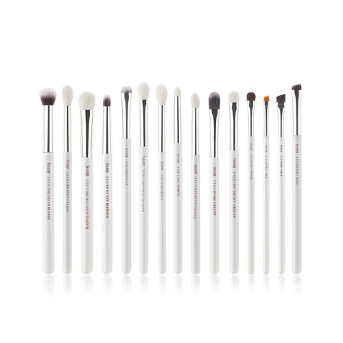Jessup Beauty - Set de pinceaux 15 pcs - T237: White/Silver