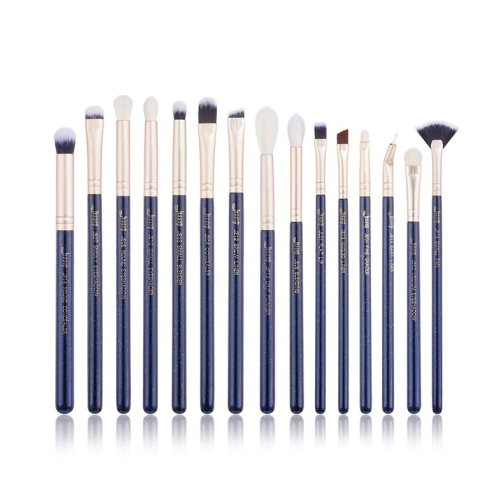 Jessup Beauty - Ensemble de 15 pinceaux - T477: Prussian Blue / Golden Sands