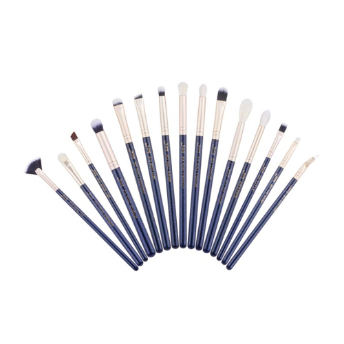 Jessup Beauty - Ensemble de 15 pinceaux - T477: Prussian Blue / Golden Sands