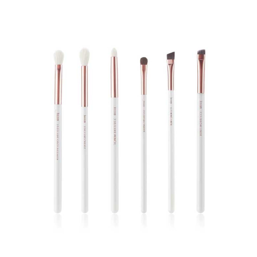 Jessup Beauty - Set de pinceaux 6 pcs - T221: White/Rose Gold