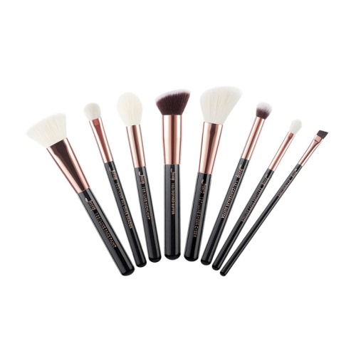 Jessup Beauty - Ensemble de 8 pinceaux - T159: Black/Rose Gold