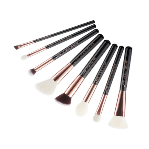 Jessup Beauty - Ensemble de 8 pinceaux - T159: Black/Rose Gold