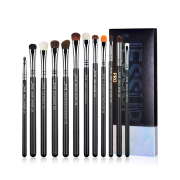 Jessup Beauty - Ensemble de pinceaux PRO 12pcs - T339: Black/Silver