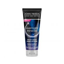John Frieda - *Overnight Miracles* - Masque capillaire de nuit Repair & Renew - Cheveux moyens à épais