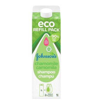 Johnson & Johnson - Shampooing pour bébé - Camomille Eco Refill Pack 1000 ml