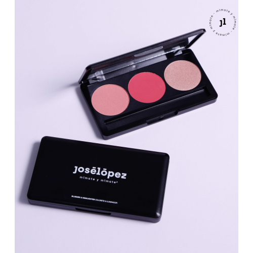 José López - Palette pour le visage - Warm Palette