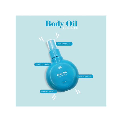 Jovo - Huile pour le corps scintillante