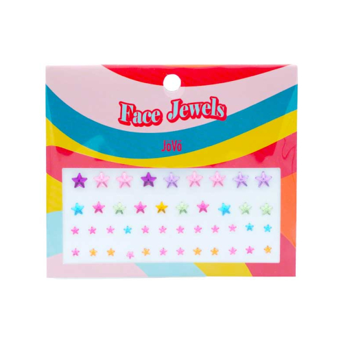 Jovo - Autocollants Visage Face Jewels - Étoile