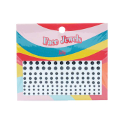 Jovo - Autocollants Visage Face Jewels - Noir