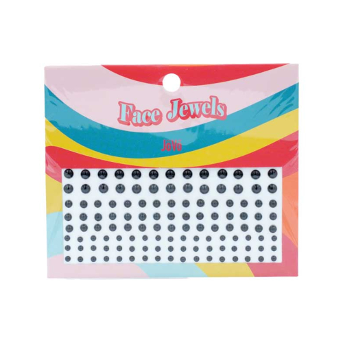 Jovo - Autocollants Visage Face Jewels - Noir