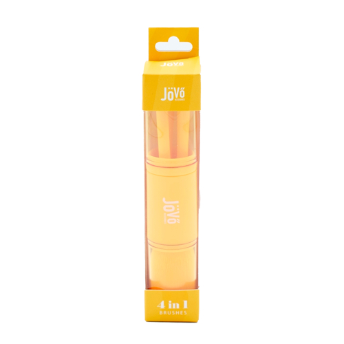 Jovo - Ensemble de pinceaux de voyage 4 en 1