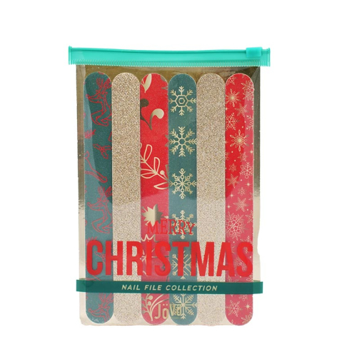 Jovo - Ensemble de limes à ongles Nail File Collection - Merry Christmas