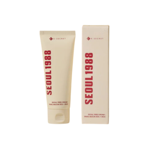 K-Secret - *Seoul 1988* - Crème visage Snail Mucin 93% + Rice