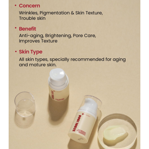 K-Secret - *Seoul 1988* - Crème Retinal Liposome 1% + Fermented Rice