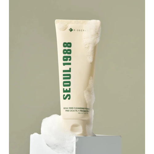 K-Secret - *Seoul 1988* - Nettoyant visage moussant Pine CICA 1% + Probiotics