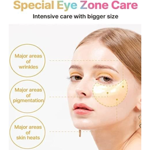 K-Secret - *Seoul 1988* - Patchs hydrogel pour les yeux Extra Illuminating - Vitamin C