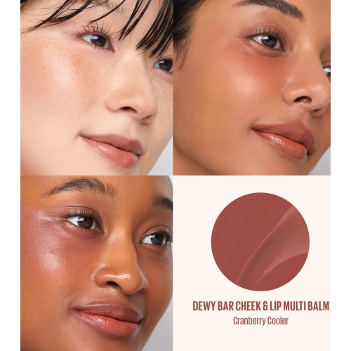Kaja - Baume multi-stick pour les lèvres et les joues Dewy Bar - Cranberry Cooler