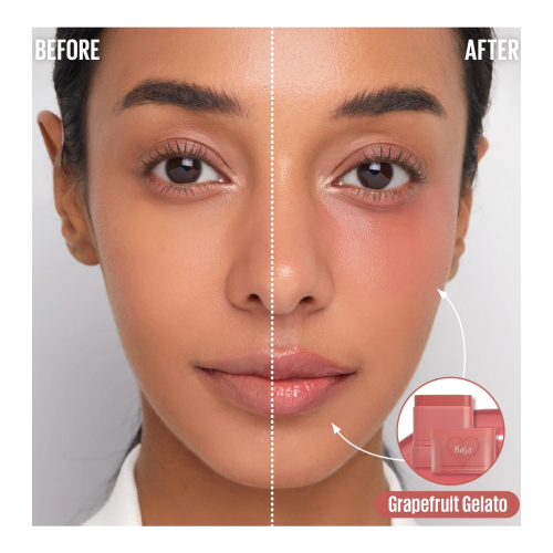 Kaja - Baume multi-stick pour les lèvres et les joues Dewy Bar - Grapefruit Gelato
