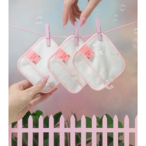 Karla Cosmetics - Disques démaquillants réutilisables Eco Pads - 3 unités