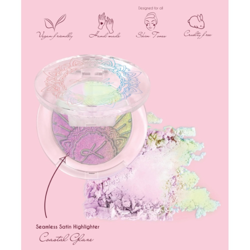 Karla Cosmetics - Highlighter Seeamless Satin - Coastal Glaze