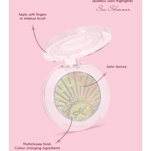 Karla Cosmetics - Surligneur Seeamless Satin - Sea Shimmer