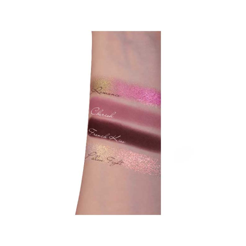 Karla Cosmetics - Palette de fards à paupières multi-chromes Romance Quad