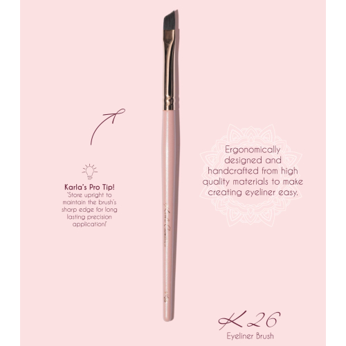 Karla Cosmetics - Pinceau eye-liner Essencial Makeup Brush