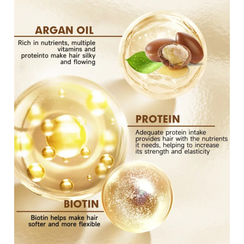 Karseell - *BNC* - Après-shampoing sans rinçage à l'huile d'argan