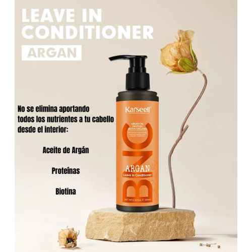 Karseell - *BNC* - Après-shampoing sans rinçage à l'huile d'argan