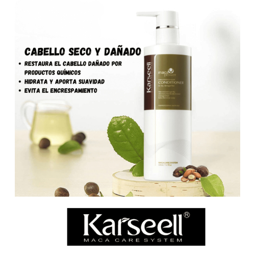 Karseell - *Maca Power* - Après-shampoing réparateur intensif