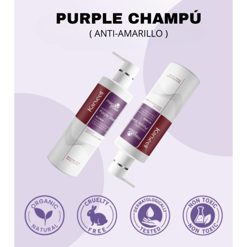 Karseell - *Maca Power* - Shampoing neutralisant violet Blonde