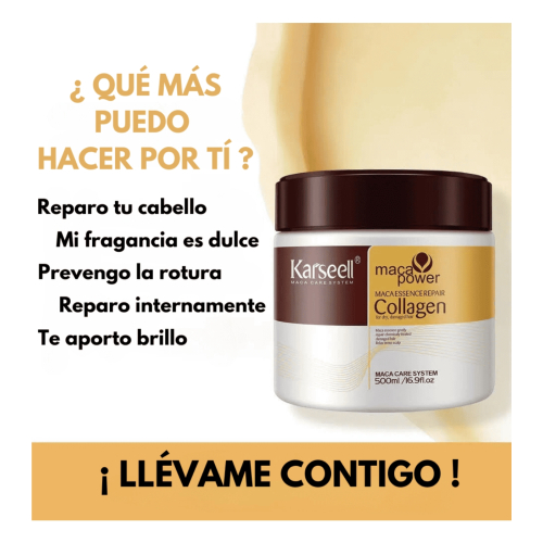 Karseell - *Maca Power* - Masque capillaire réparateur Collagen