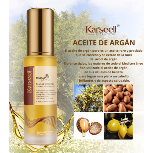 Karseell - *Maca Power* - Sérum capillaire à l'huile d'argan