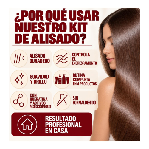 Karseell - *Maca Power* - Set de traitement lissant Straightening Kit